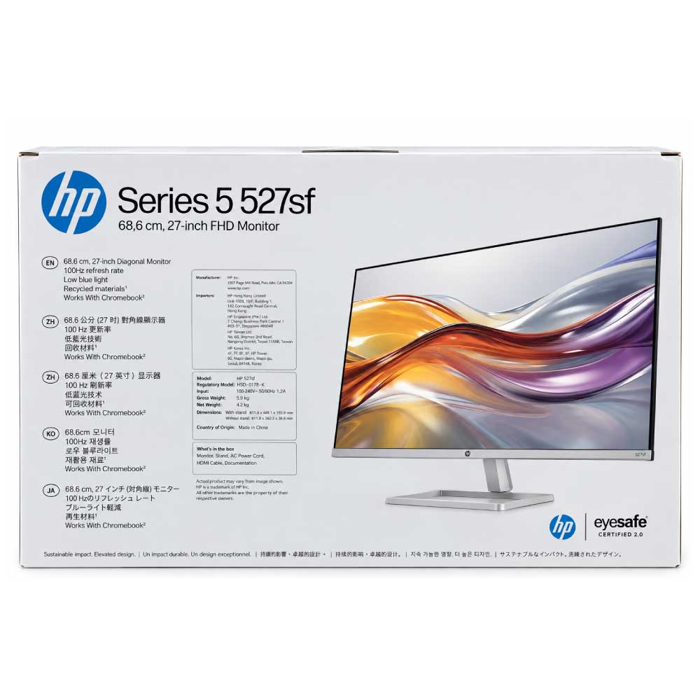 HP Series 5 527sf 27-inch FHD Monitor – 100Hz (Screen) image 3