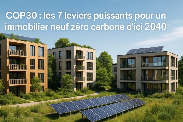Immobilier neuf zéro carbone