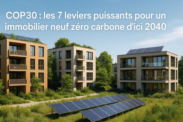 Immobilier neuf zéro carbone
