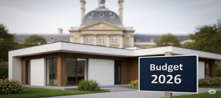 Budget 2026 Immobilier