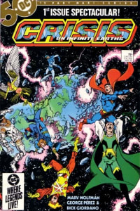 Crisis on Infinite Earths cover
