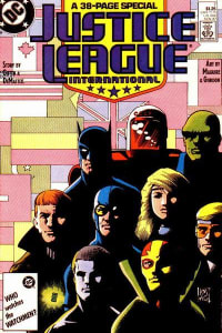 Justice League International cover