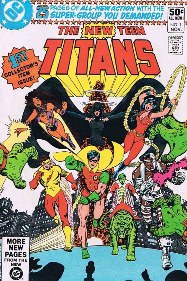 Cover of The New Teen Titans #1