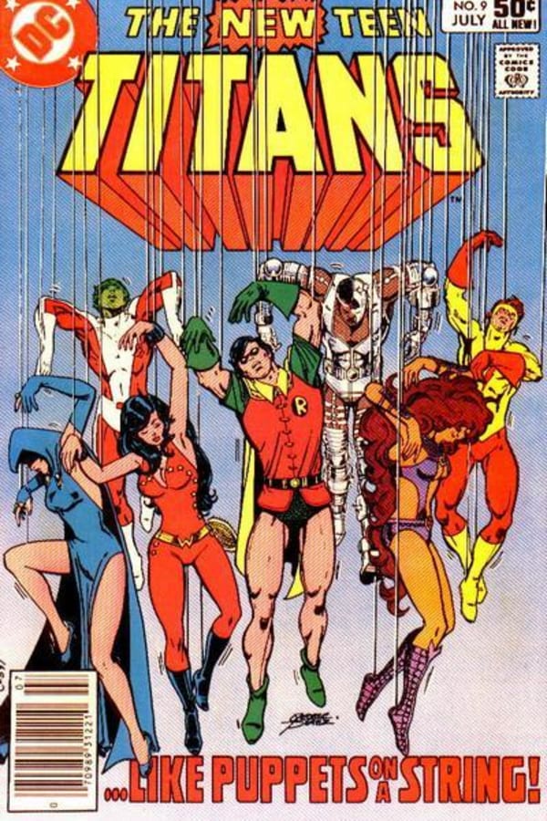 Cover of The New Teen Titans #9