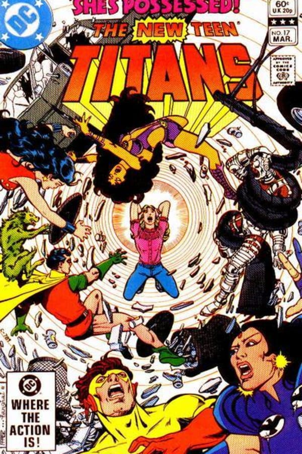 Cover of The New Teen Titans #17