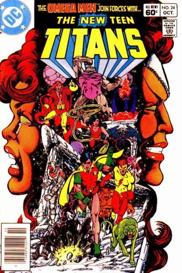 Cover of The New Teen Titans #24