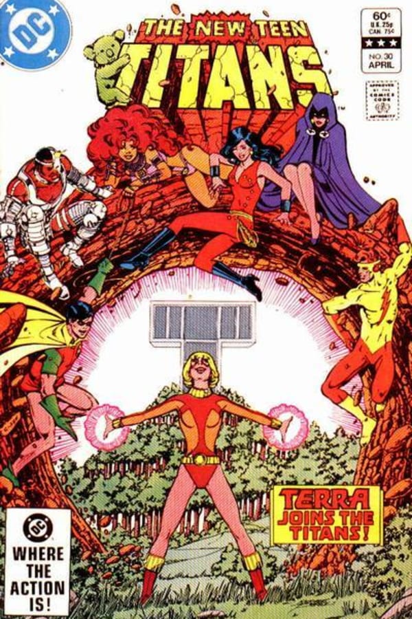 Cover of The New Teen Titans #30