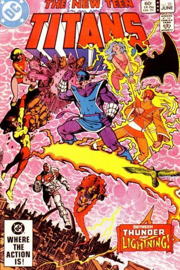 Cover of The New Teen Titans #32