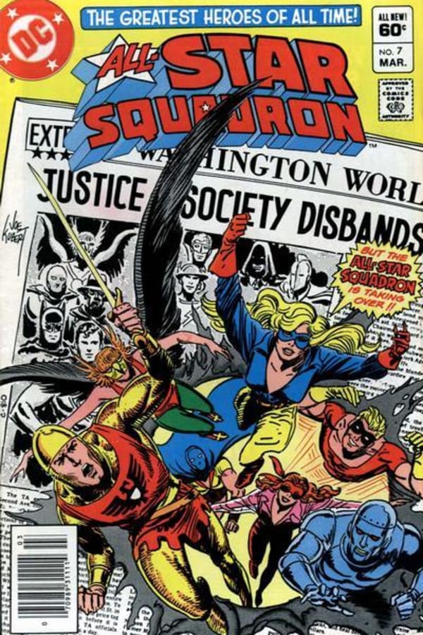 Cover of All-Star Squadron #7