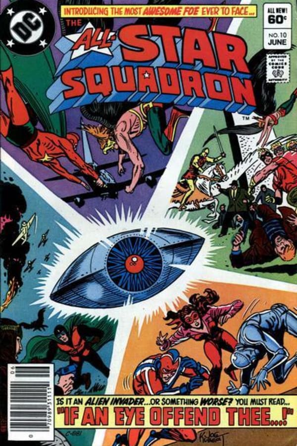 Cover of All-Star Squadron #10