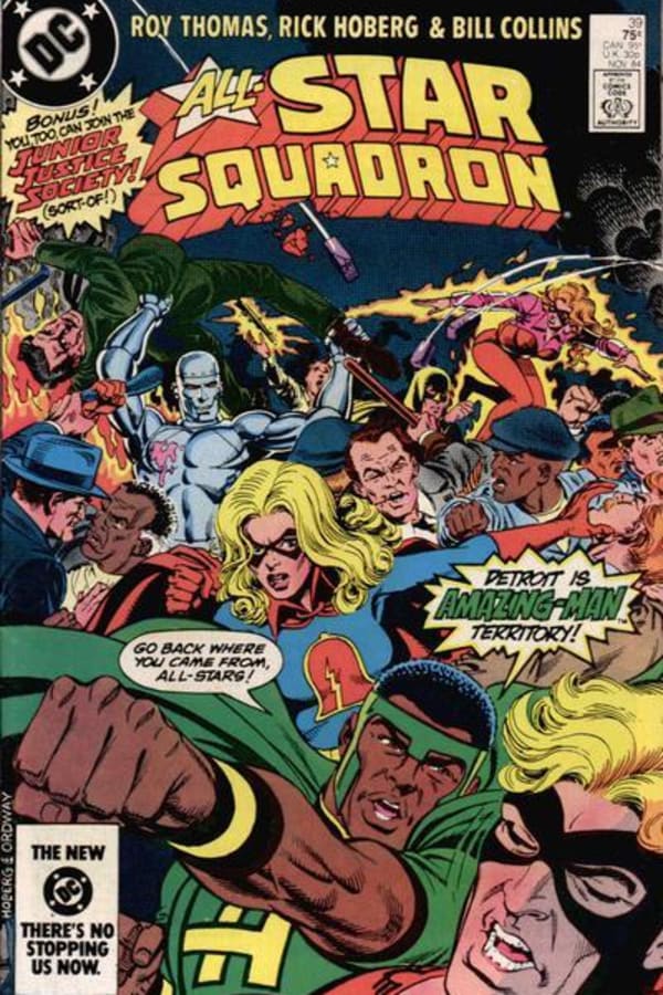 Cover of All-Star Squadron #39