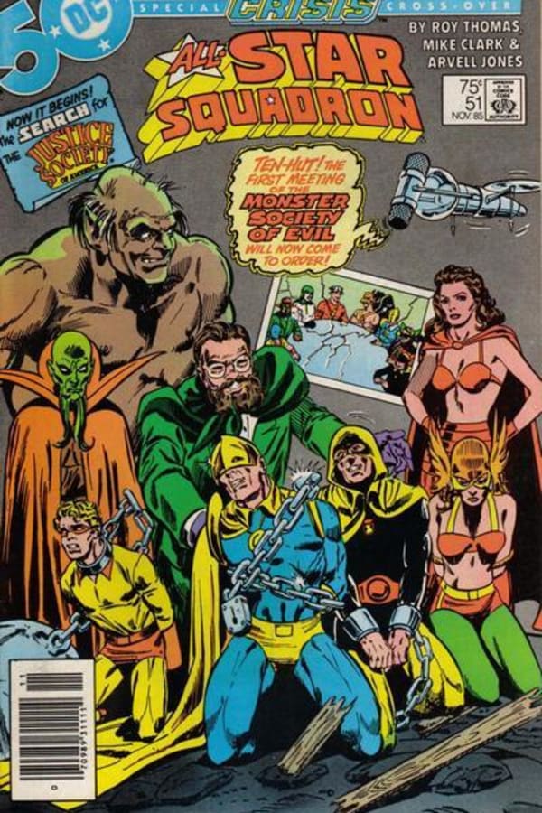 Cover of All-Star Squadron #51