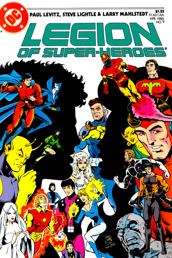 Cover of Legion of Super-Heroes #9