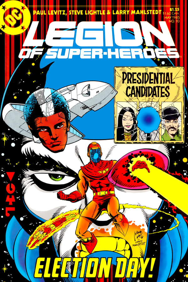 Cover of Legion of Super-Heroes #10
