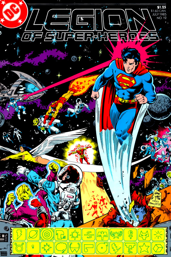 Cover of Legion of Super-Heroes #12