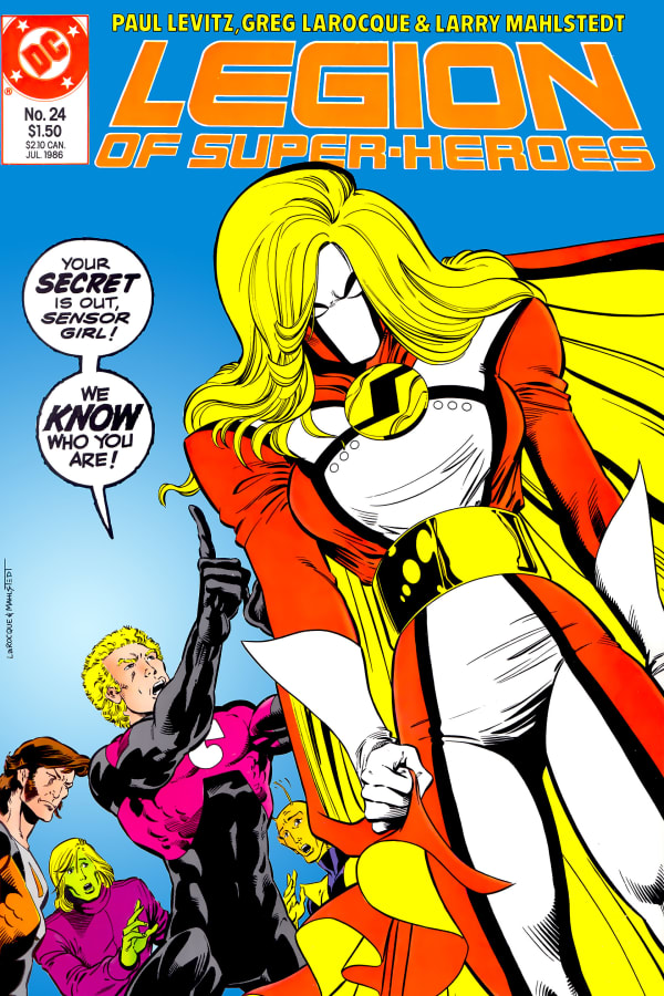 Cover of Legion of Super-Heroes #24