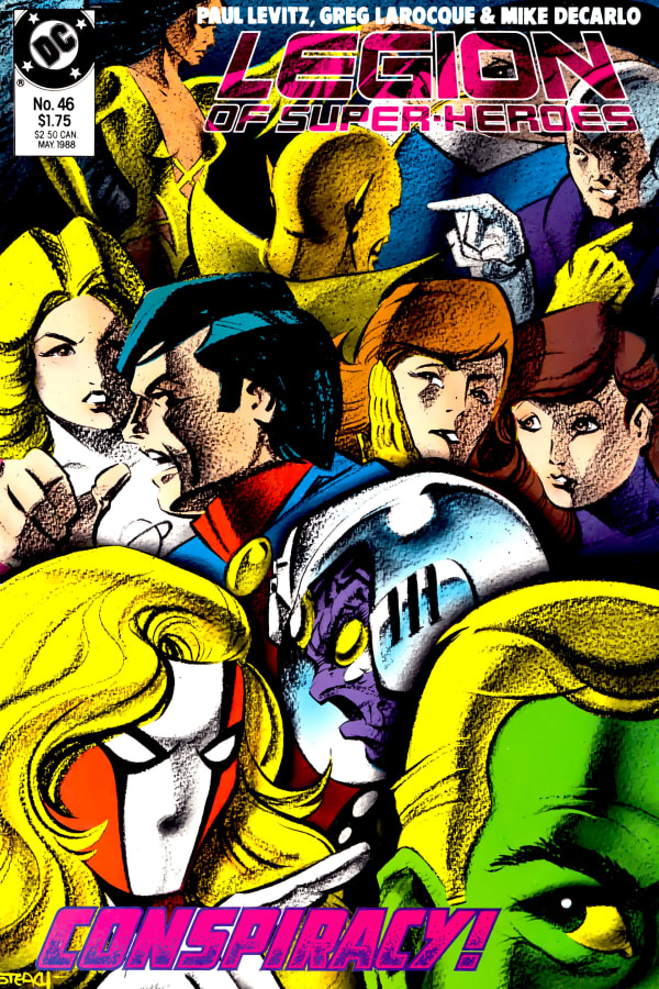 Cover of Legion of Super-Heroes #46