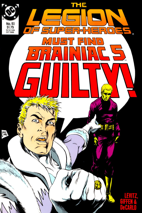 Cover of Legion of Super-Heroes #51