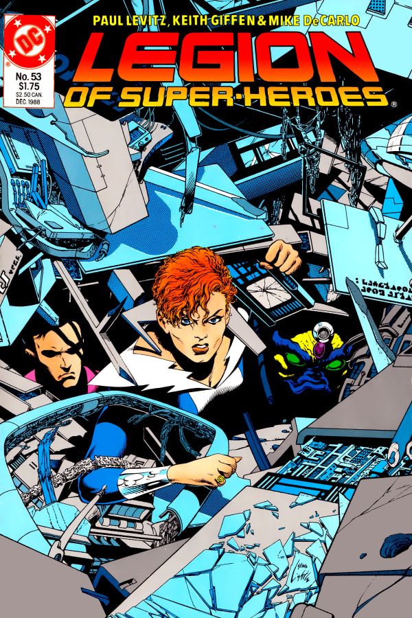 Cover of Legion of Super-Heroes #53