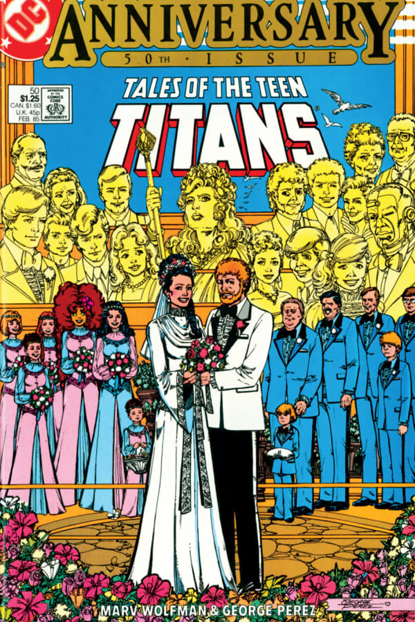 Cover of Tales of the Teen Titans #50