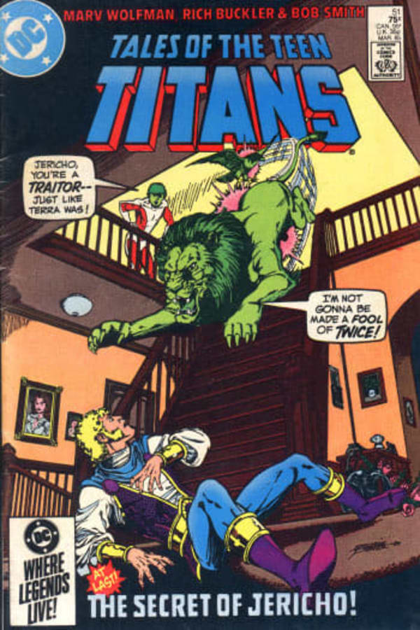 Cover of Tales of the Teen Titans #51