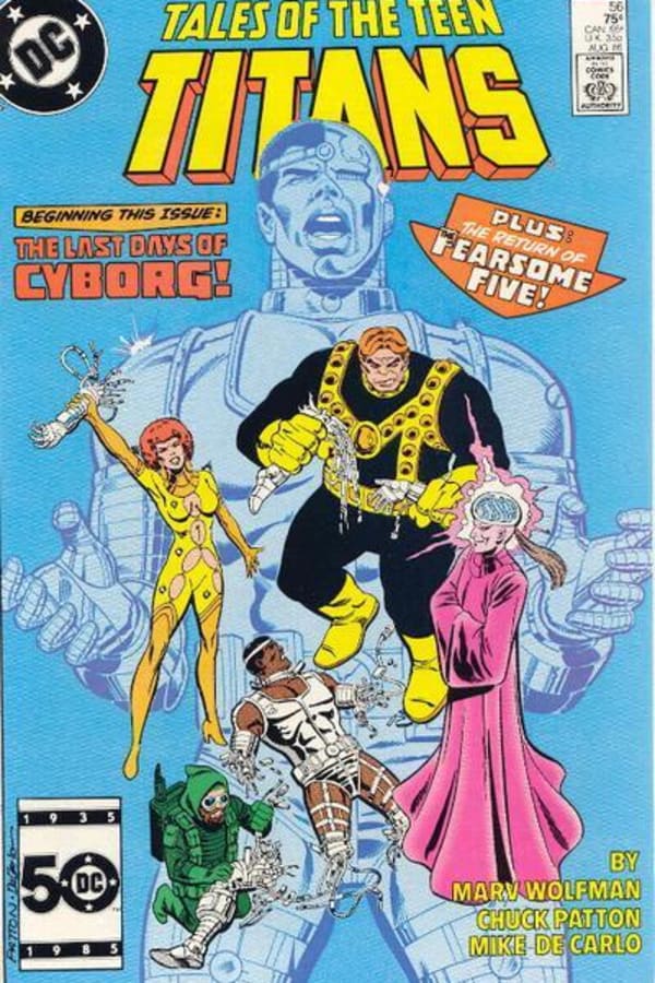 Cover of Tales of the Teen Titans #56