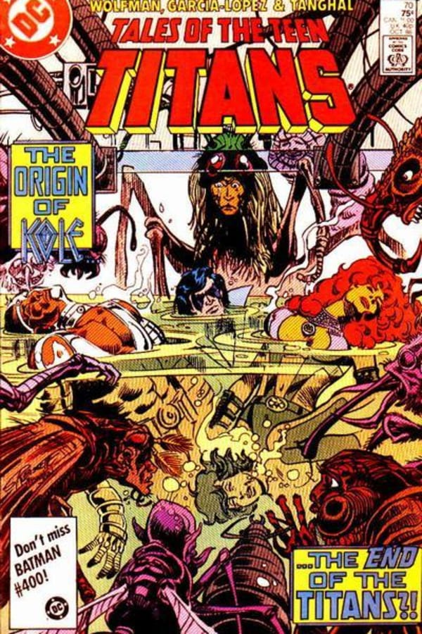 Cover of Tales of the Teen Titans #70