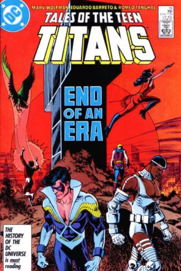 Cover of Tales of the Teen Titans #78