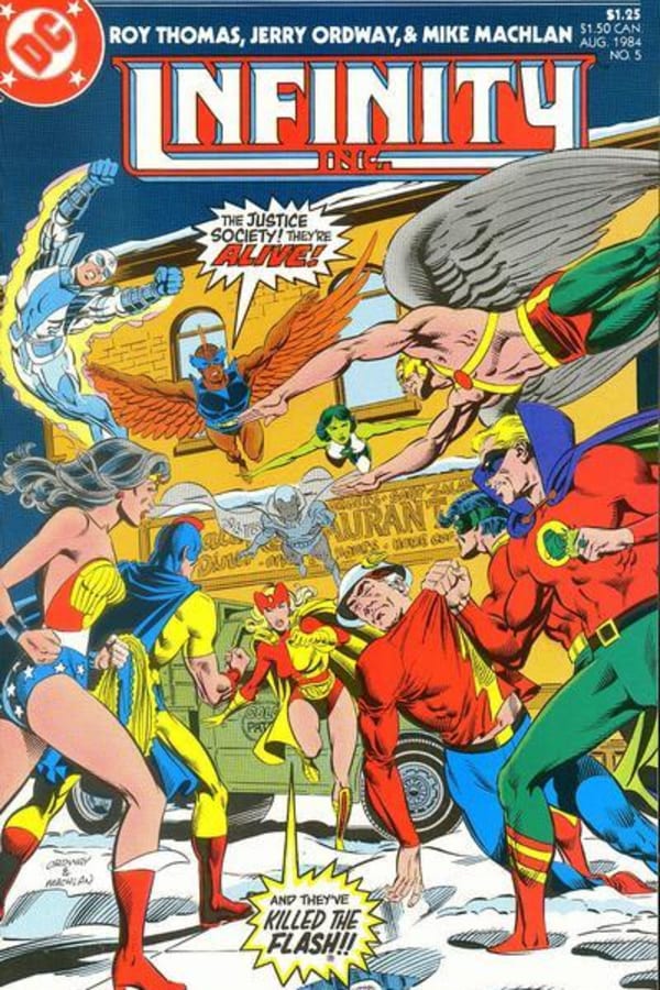 Cover of Infinity, Inc. #5