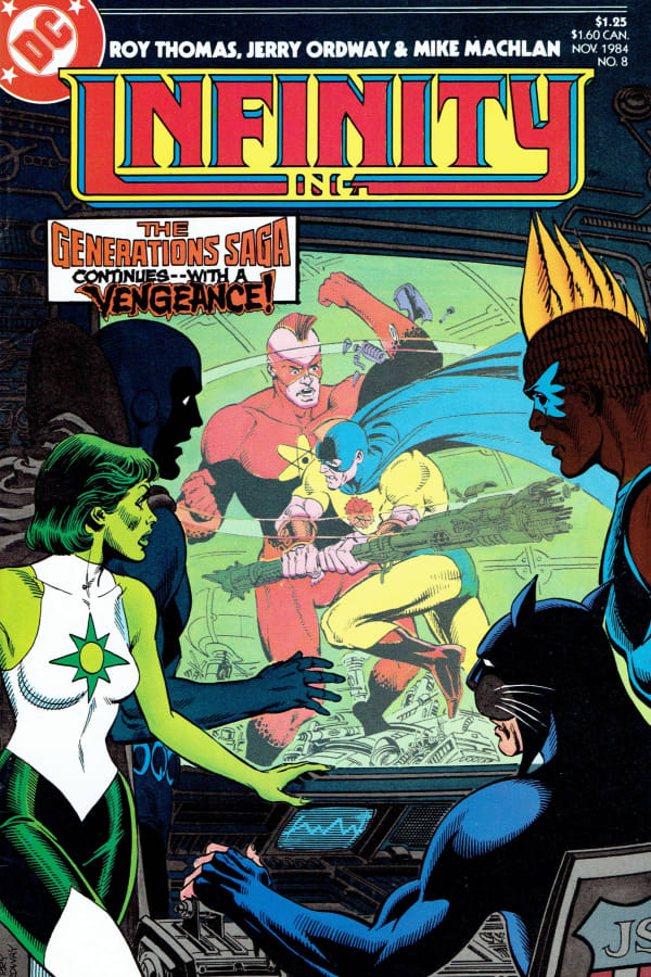 Cover of Infinity, Inc. #8