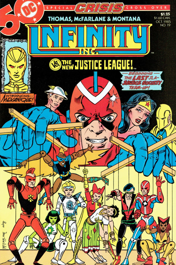 Cover of Infinity, Inc. #19