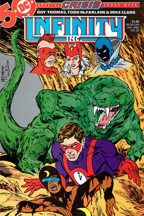Cover of Infinity, Inc. #22