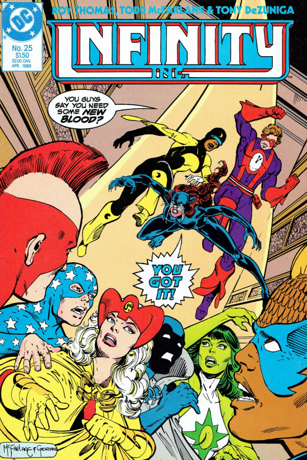 Cover of Infinity, Inc. #25