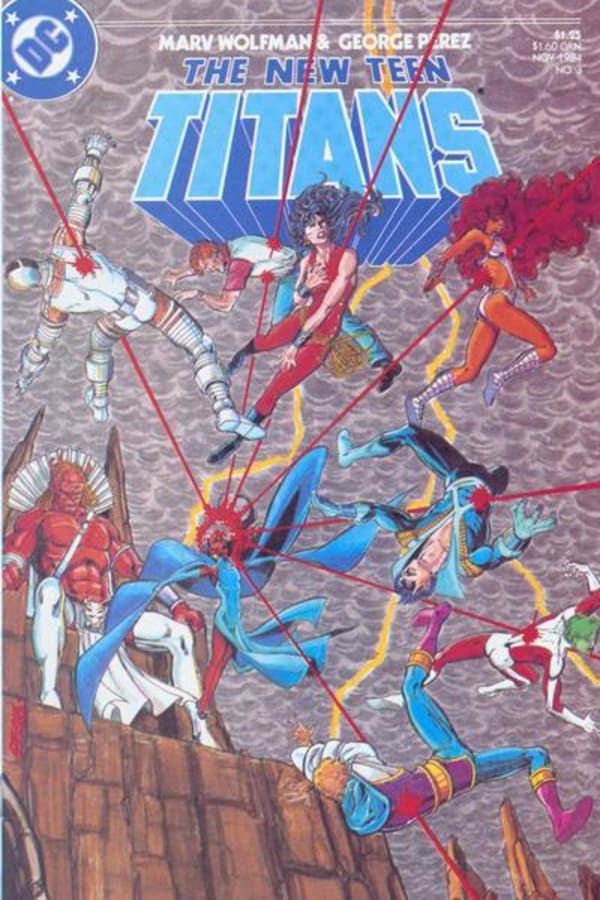 Cover of The New Teen Titans #3