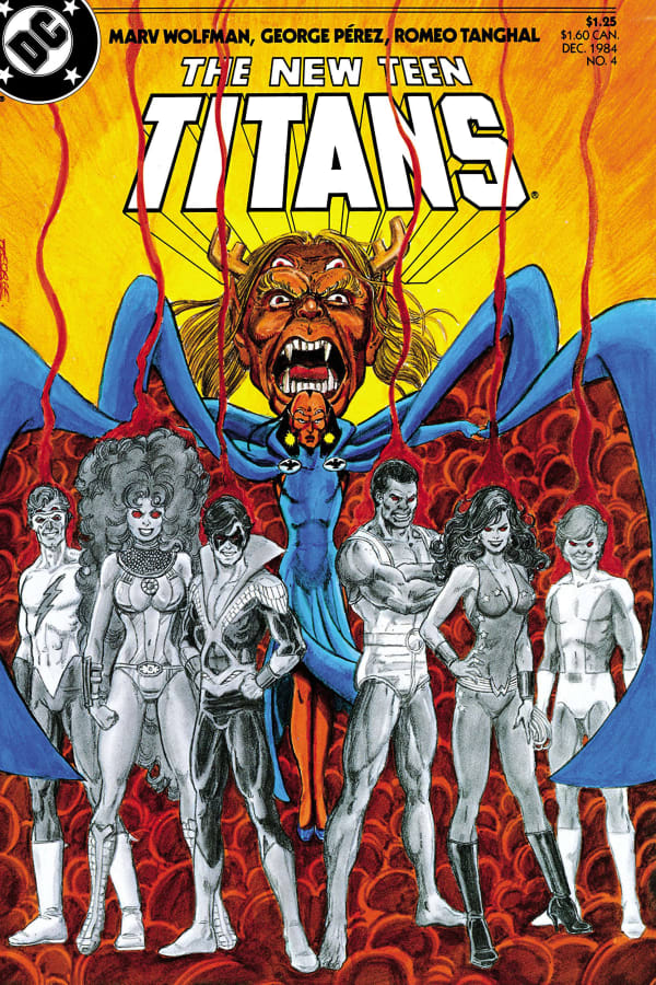 Cover of The New Teen Titans #4