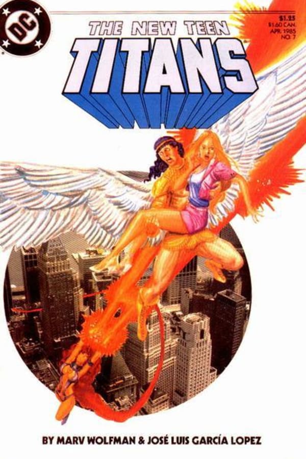Cover of The New Teen Titans #7