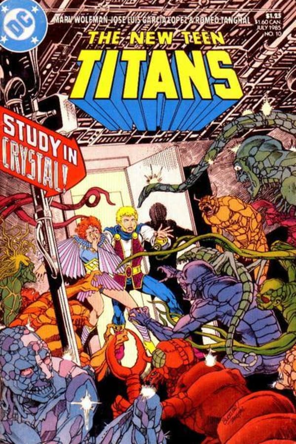 Cover of The New Teen Titans #10