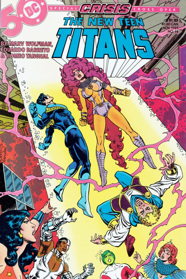 Cover of The New Teen Titans #14