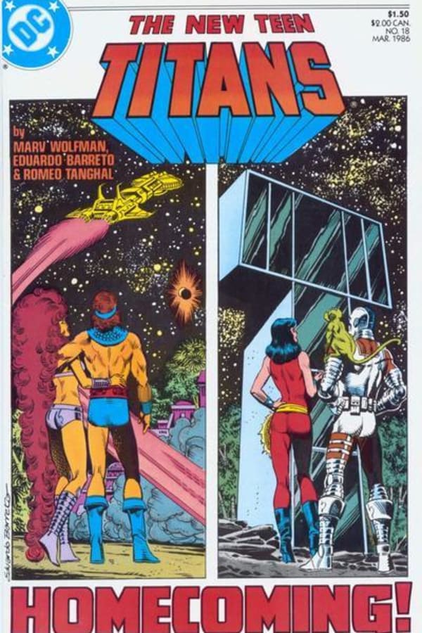 Cover of The New Teen Titans #18