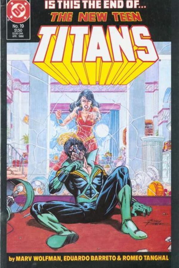 Cover of The New Teen Titans #19