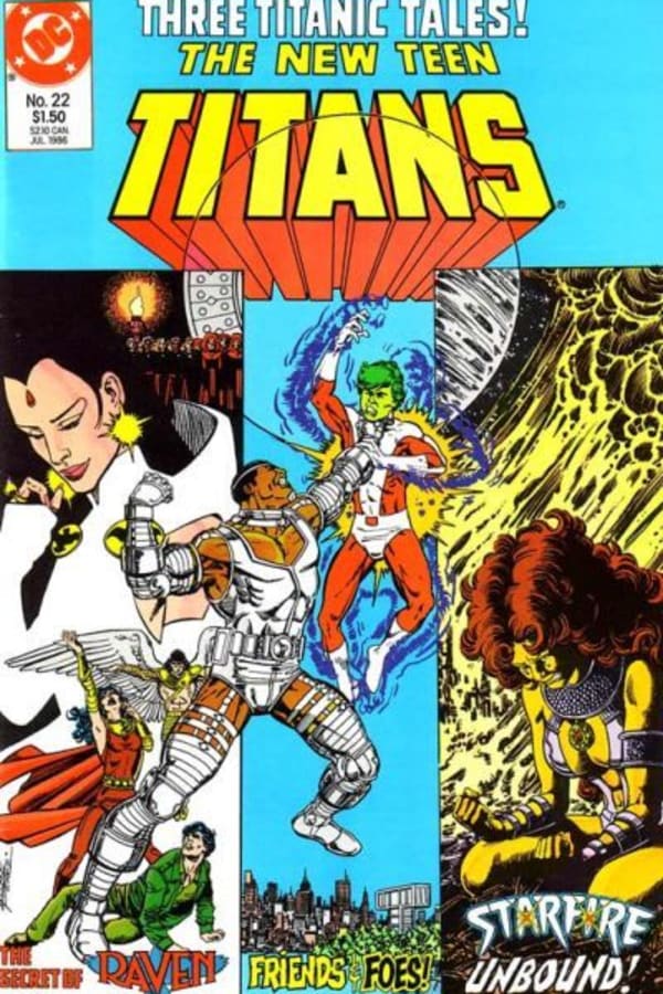 Cover of The New Teen Titans #22