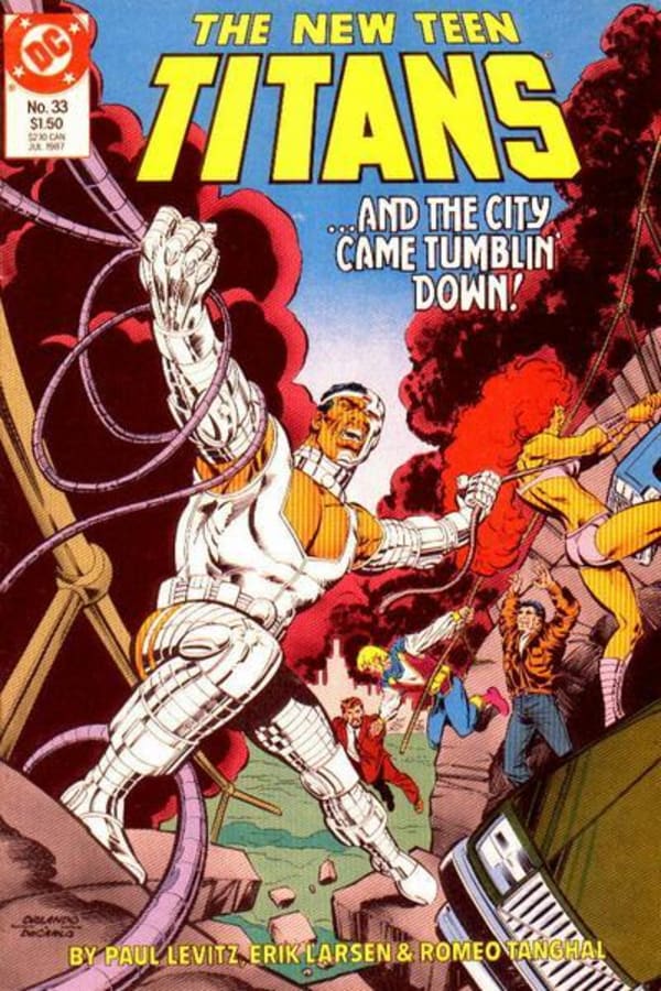 Cover of The New Teen Titans #33