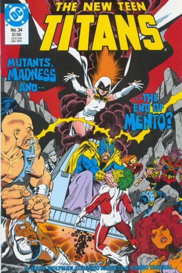 Cover of The New Teen Titans #34
