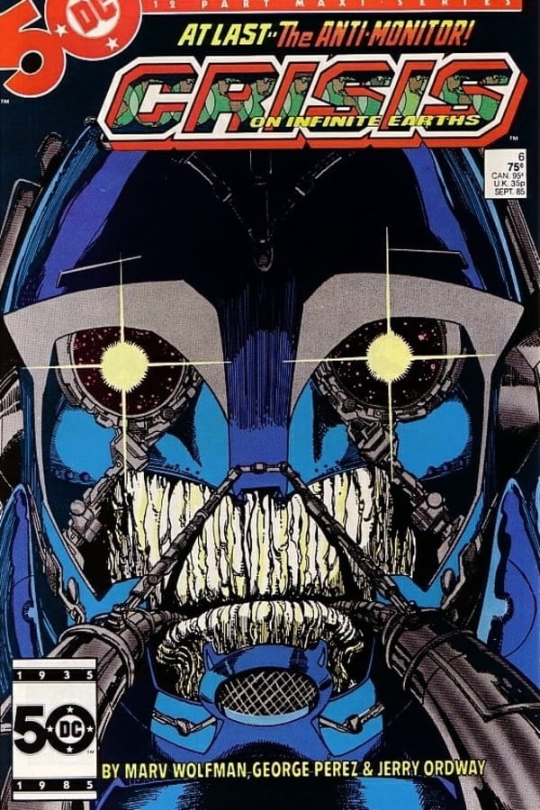 Cover of Crisis on Infinite Earths #6