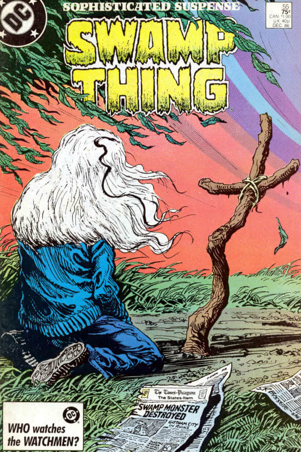 Cover of Swamp Thing #55