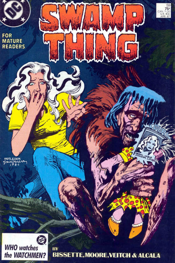 Cover of Swamp Thing #59