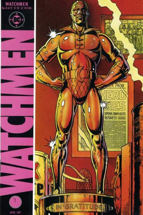 Cover of Watchmen #8