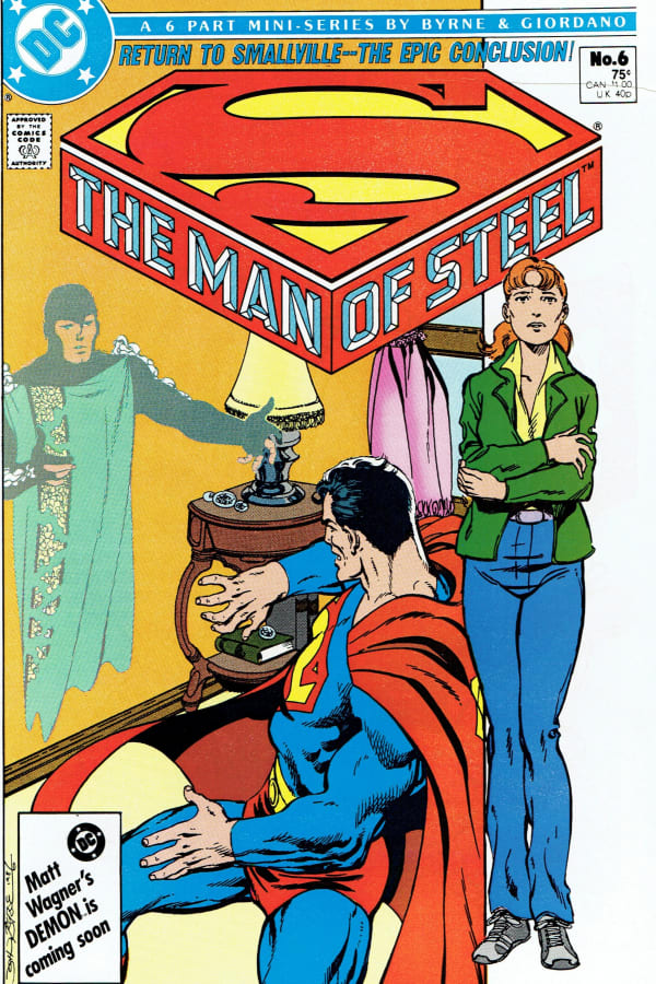 Cover of The Man of Steel #6