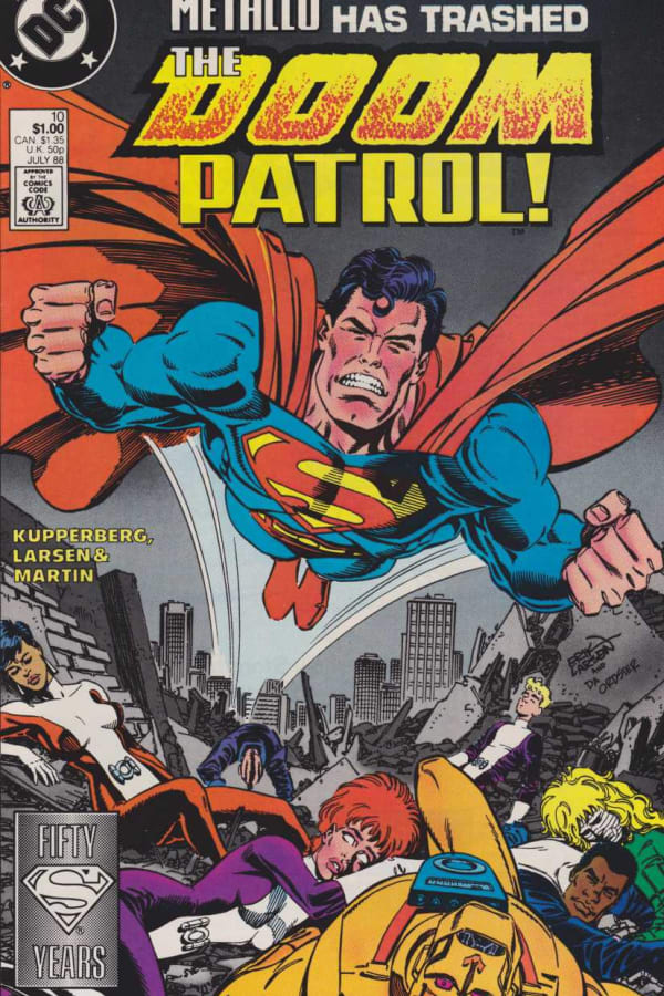 Cover of Doom Patrol #10