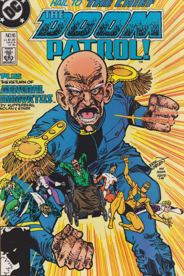 Cover of Doom Patrol #16